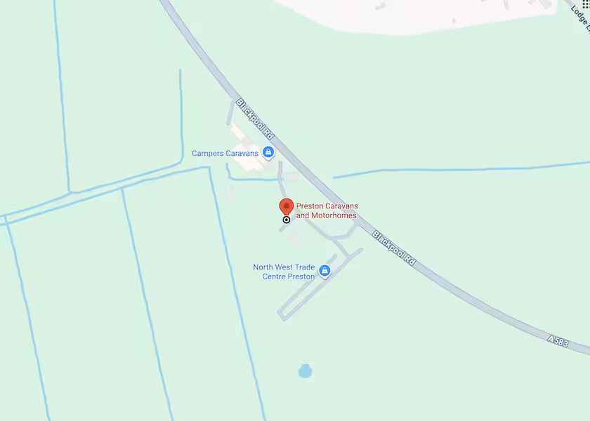 Preston Caravans Map