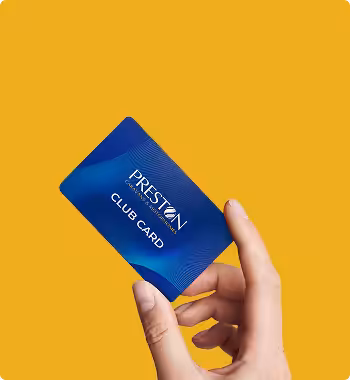 Preston Loyalty Card Advert